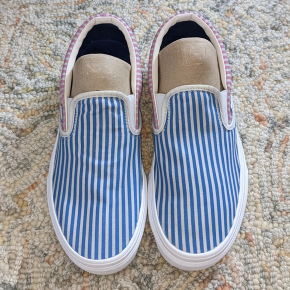 Vans Slip On Pinstripe Shoe 7.5 - Picture 12 of 12
